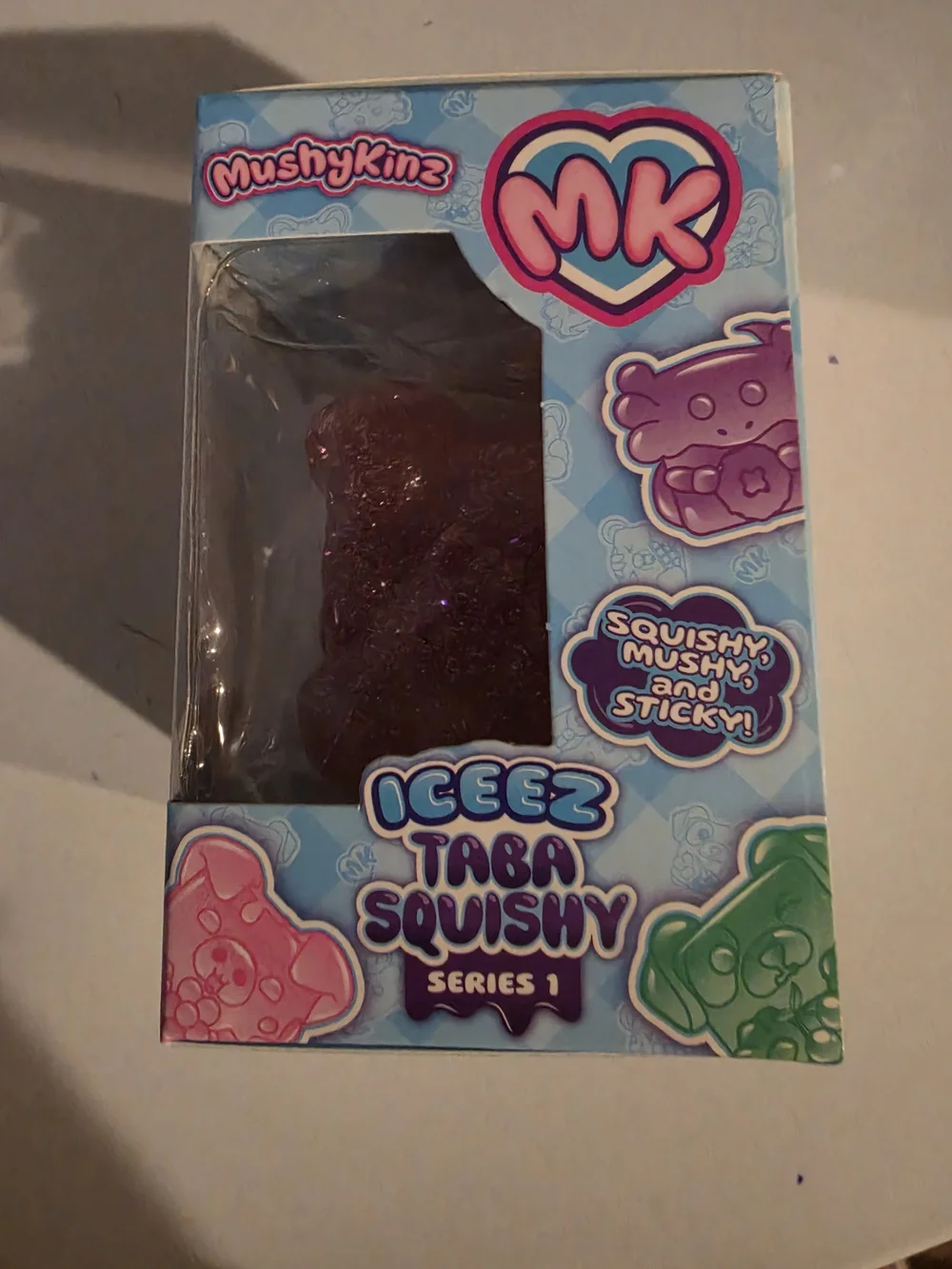 Mushykinz Iceez Taba Squishy– Pink Glitter Pig